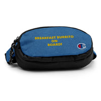 Champion fanny pack: Breakfast Burrito on Board!