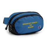 Champion fanny pack: Breakfast Burrito on Board!