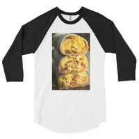 Life is good. 3/4 sleeve raglan shirt